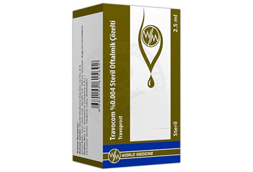 TRAVOCOM %0,004 STERIL OFTALMIK COZELTI (2,5 ML)